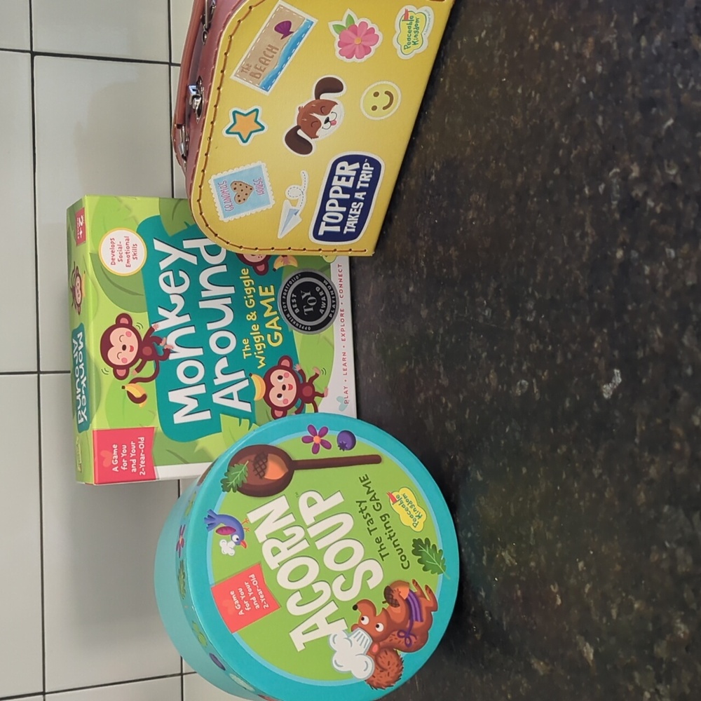 Bundle Of 3 Peaceable Kingdom Games For 2 Year Olds